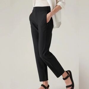 Athleta NWT Black Stellar Skinny Trousers
